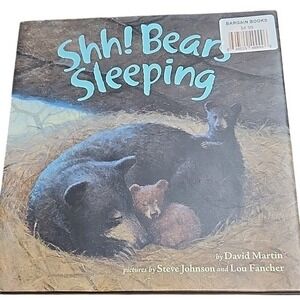 Shh! Bears Sleeping by David Martin, Hardcover